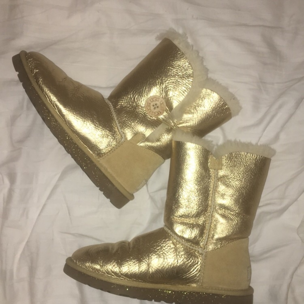 Gold uggs